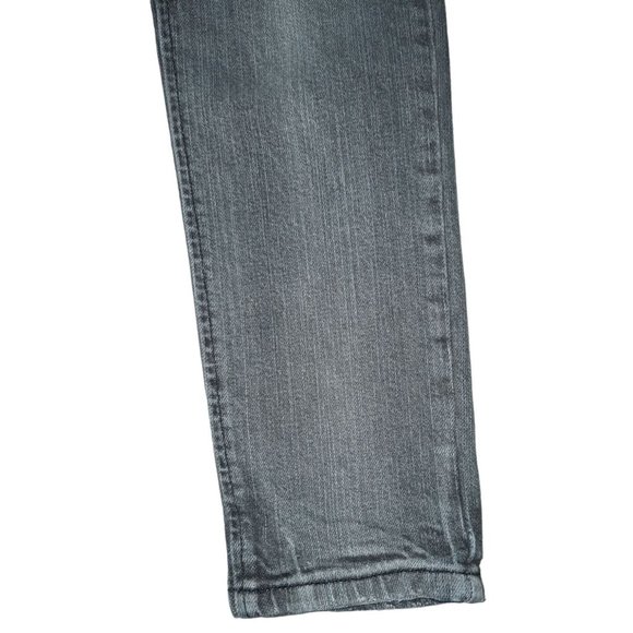 Fox Jeans Junior Size 3 Light Wash Black Denim Skinny Jeans Low Rise - Picture 11 of 14